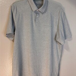 Vineyard Vines Men's Light Gray Heather Polo